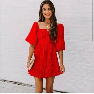 Red Vici dress